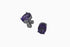 Divya दिव्या | Amethyst | Ohrstecker | Silber | Rhodiniert